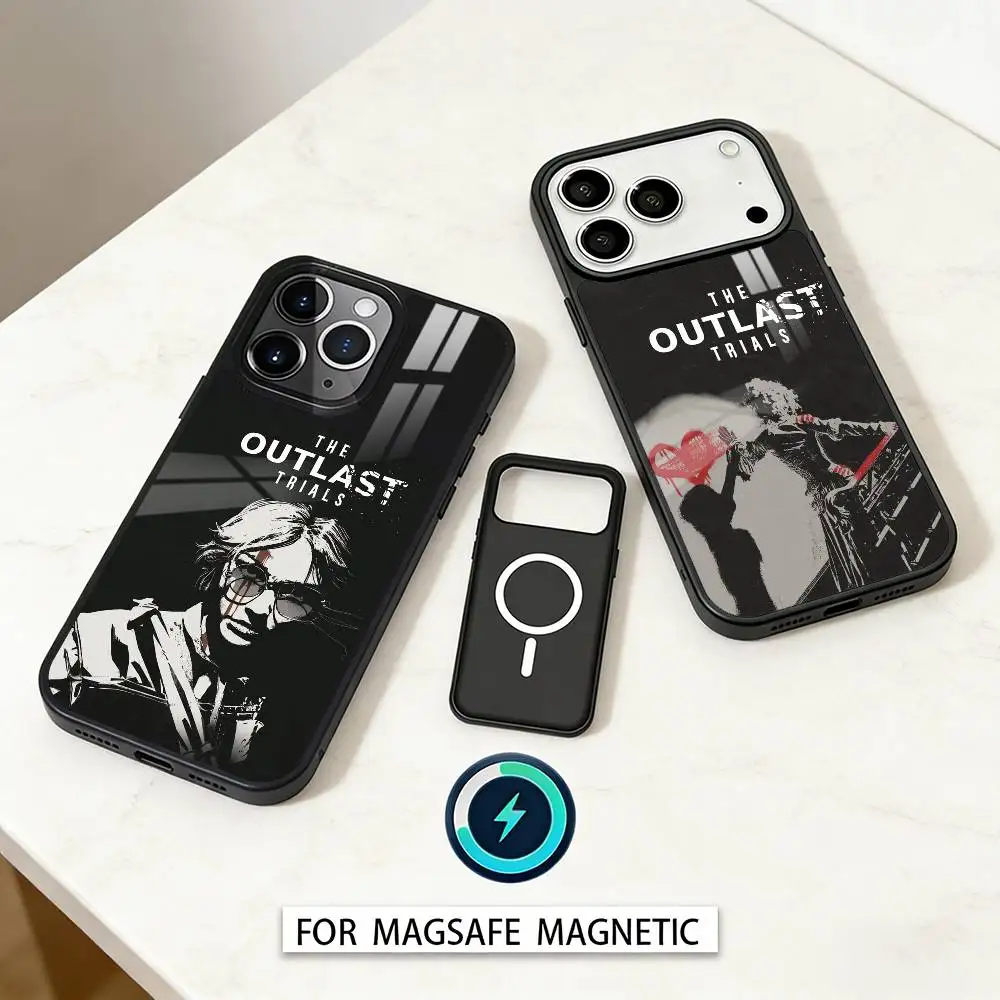 

O-Outlast Trials Game Phone Case For iPhone 17,16,15,14,13,12,Pro,Max For Magsafe Magnetic Wireless Charging