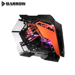Barrow Waterway Board Reservoir Water Tank For PC Cougar Conquer Case water cooling system construction 5V ARGB 3pin