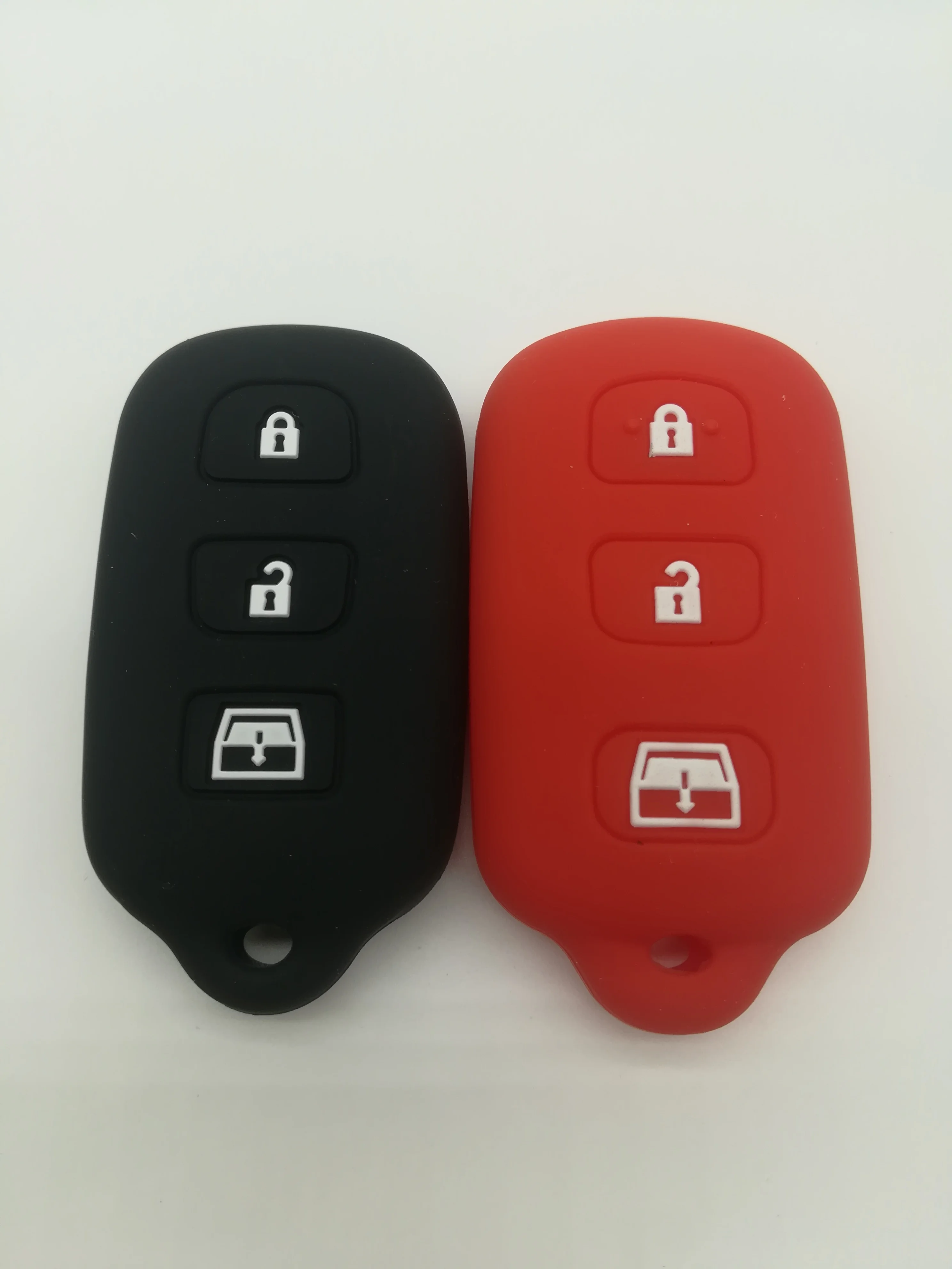 key cover For toyota key cover case shell keychain car accessories TOYOTA 4Runner Sequoia Matrix 2pcs