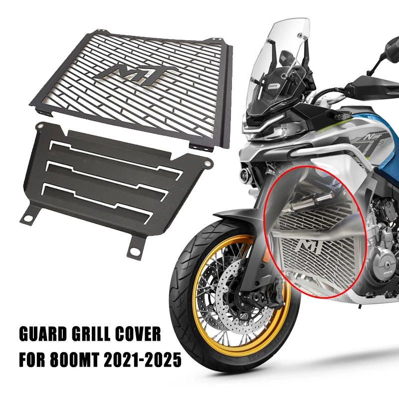 

NEW 800MT Motorcycle AccessoriesFor CFMOTO CF 800 MT 800MT Radiator Guard Engine Skid Plate Cover MT800 2021-2025 2022 2023