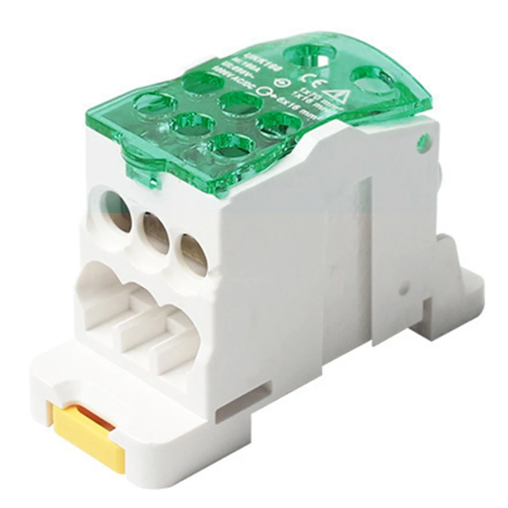 السكك الحديدية نوع قطب واحد محطة صندوق وصلات UKK 80A/125A/160A/250A/500A واحد في متعددة خارج سلك الطاقة موصل المحطة