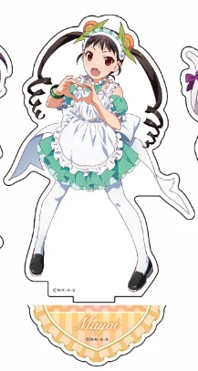 Anime Acryl Stand Puppe Hachikuji Mayoi Hanekawa Tsubasa Figur Modell Platte Cosplay Spielzeug als Geschenk