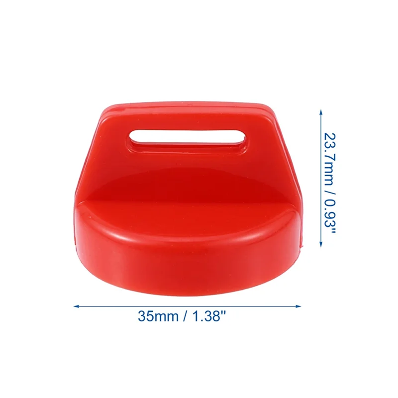 X95-Ignition Key Switch Cover For Polaris Ranger Brutus RZR General ACE Sportsman Scrambler Trail Boss Trail Blazer Parts (Red)
