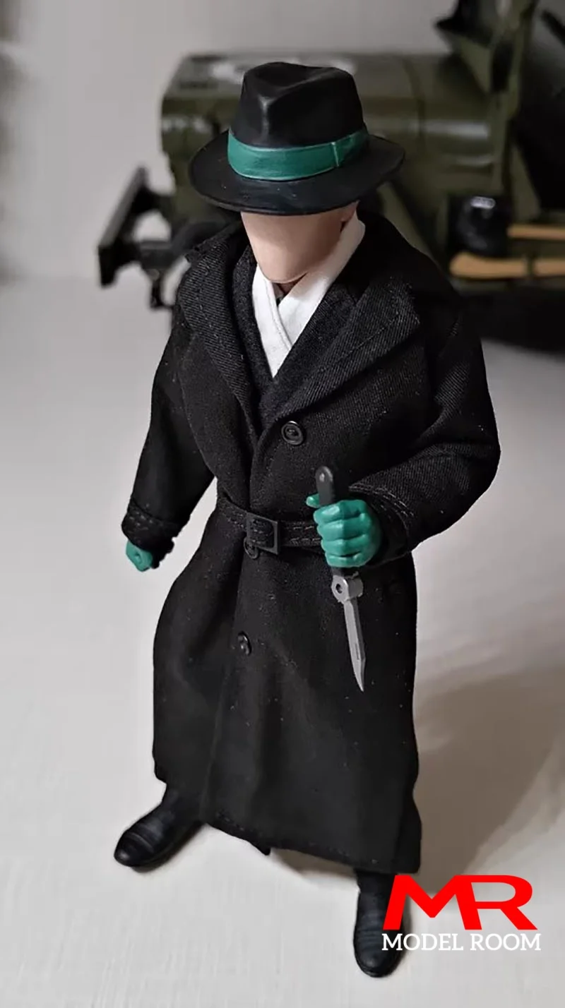 ATStory 1/12 مقياس الذكور طويلة مصدات الرياح معطف الرياح الملابس نموذج صالح 6 '' Notaman الجندي عمل الشكل دمى الجسم