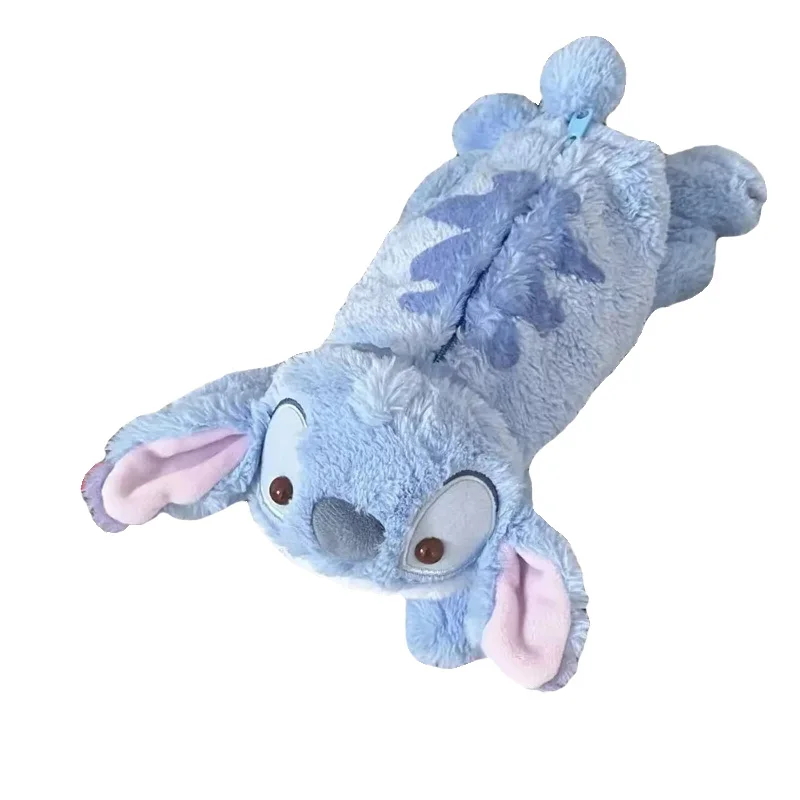 Stitch Plush Cute Pencil Case Disney Anime Kawaii Pen Bag Kids School Home Stationery Box Lilo & Stitch Plush Bags Kids Gift Toy