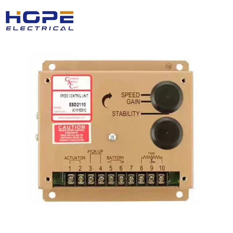 Original ESD2110 Diesel generator set controller ESD2110 Isochronous and Variable Controller Multi-V DC