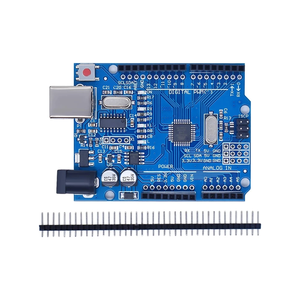 Starter Kit For UNO+WiFi R3 Original ATMEGA328P Chip CH340G For Arduino UNO R3 Development Board Diy Kit School Education Lab