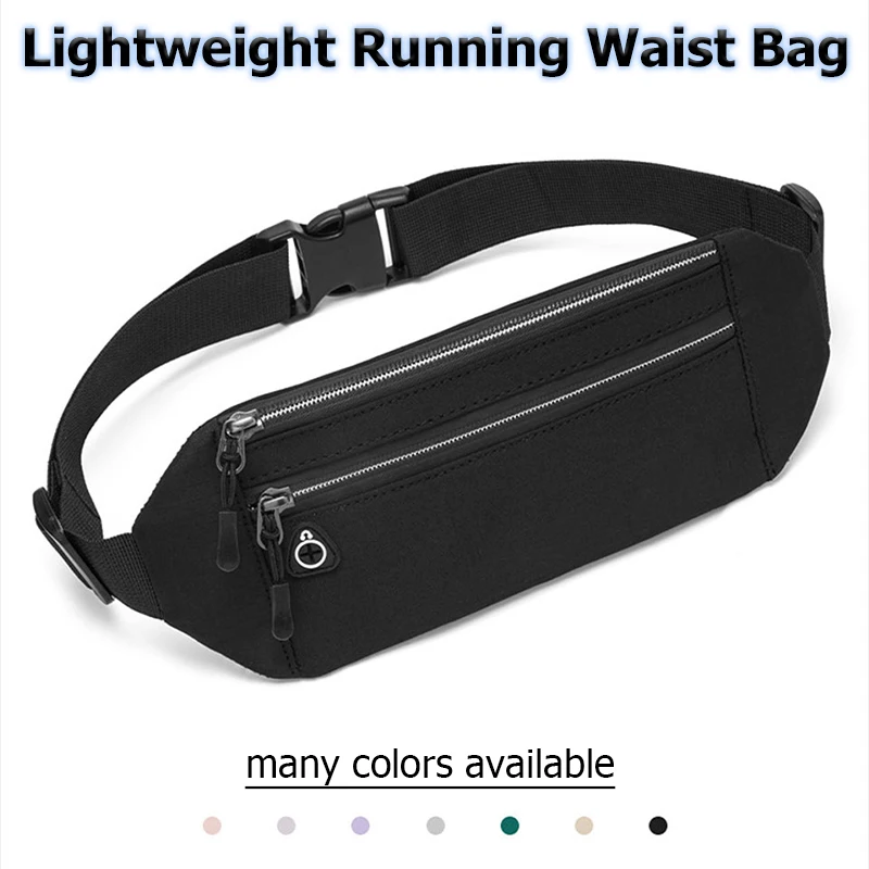 

Running Bag Cycling Waist Bag Belt Bag Men Women Lightweight Sports Fanny Pack Mobile Phone Case Gym Running Jogging Run Pouch