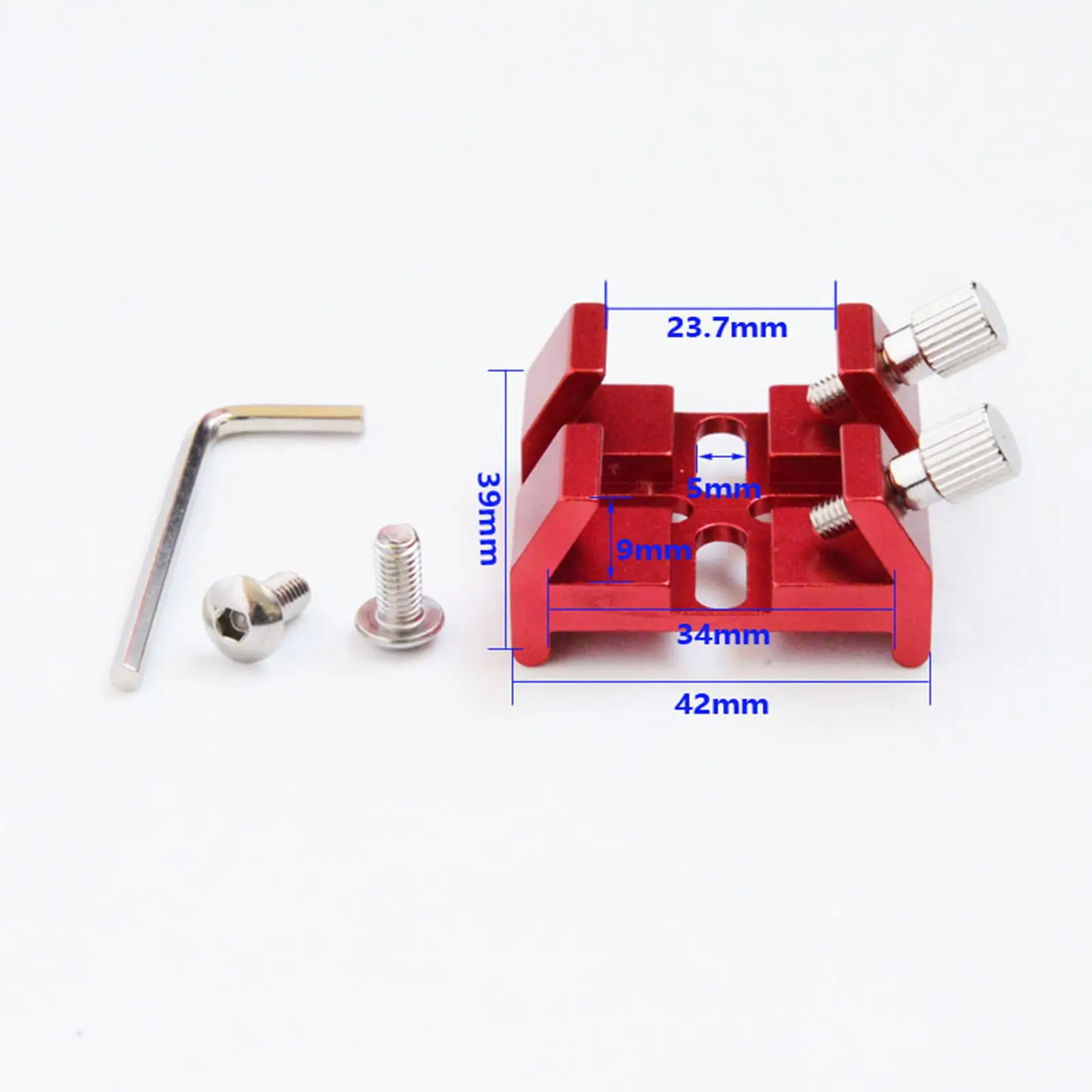 Telescópio óptico profissional, Finderscope Mount Bracket, fácil instalação