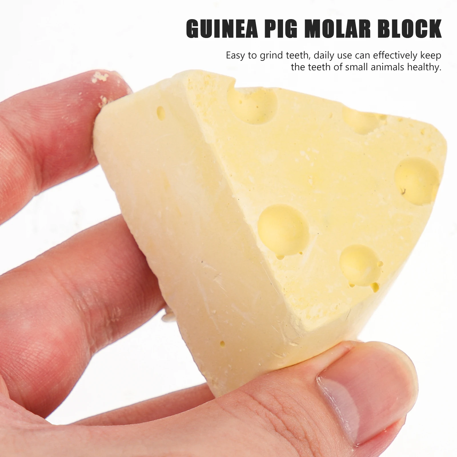 

2Pcs Bunny Teeth Grinding Stones Toy Guinea Pig Accessories Baby Hamster Molar Toys Chinchilla Blocks Pet Teething Aid Calcium