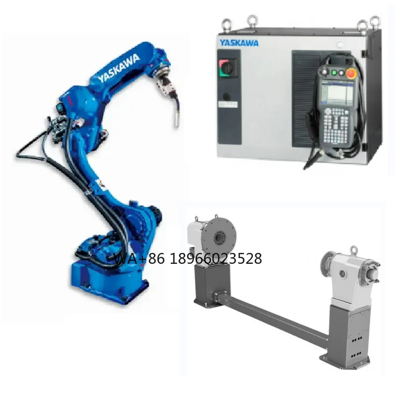 Welding Robot Arm AR2010 with Welding Machine and Robot Positioner for Powerful Arc Welding Robot