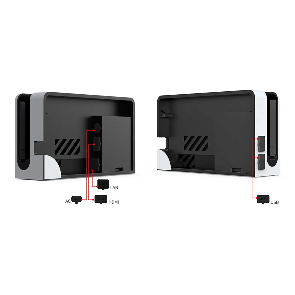 14 PCS/Set Silicone Dustproof Plug Dust Plug Dustproof Protector Plug for Nintendo Switch OLED Game Console Accessories