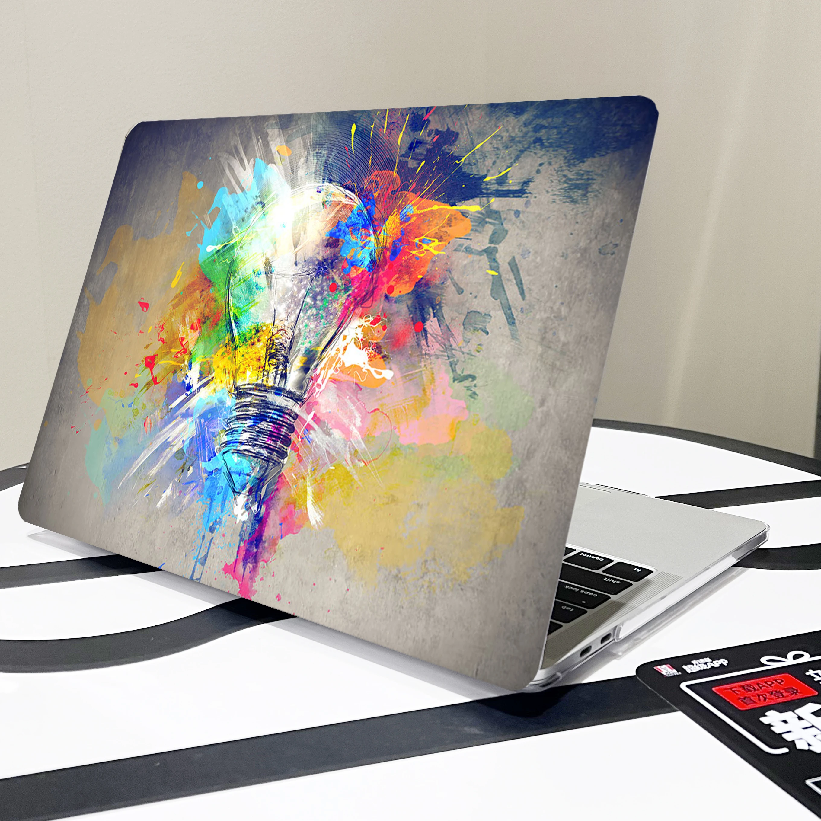 

Elegant Graffiti Laptop Case For Macbook Air 13 15.3 2023 M1 M2 Pro 13 14 16 inchA2681A2179A2337A2338A2289 Touch bar/ID cover