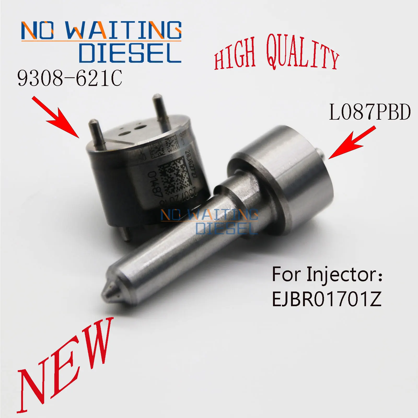 L087PBD Injector Nozzle Repair Kit 7135-644 Injection Valve 9308-621C Injection EJBR01701Z For RENAULT