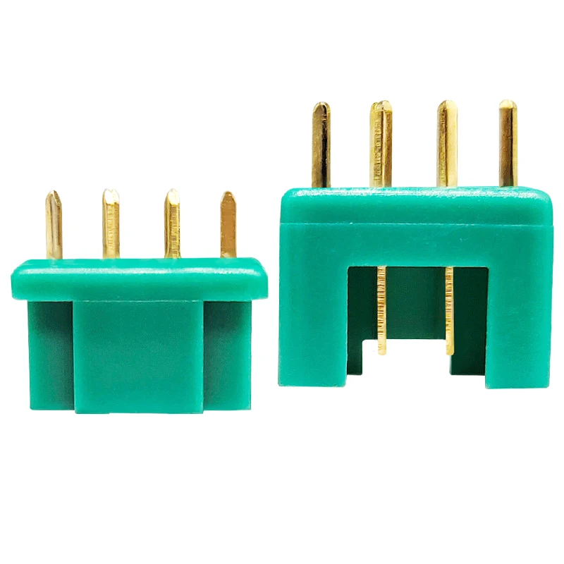 5-100Pcs MPX Multiplex Connector Male Female Plug 24K Gold Plated 6Pin AM-1016 for RC Glider Signal Line Connection Accessories