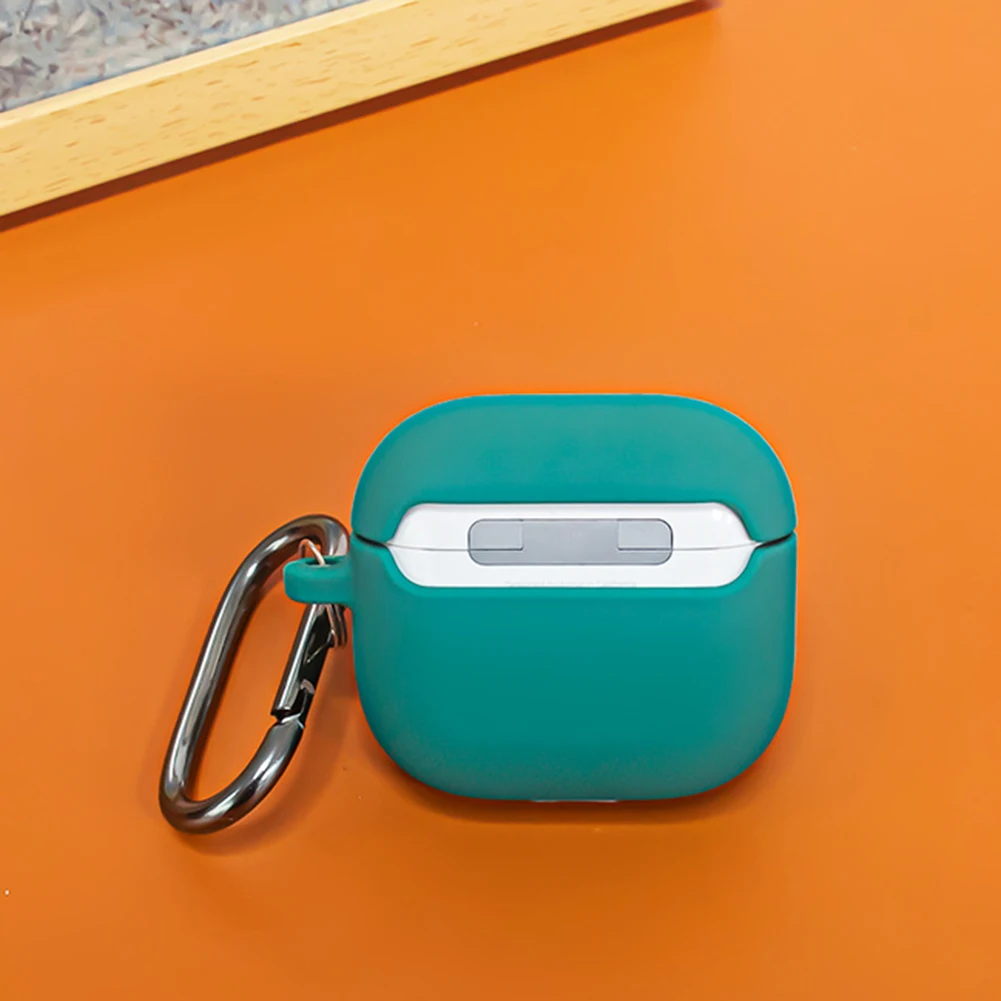 For AirPods 4th Generation Case 2024 Silicone Earphone Cover Shockproof Soft Silicone Skin for Airpod 4th Gen Charging Case 2024