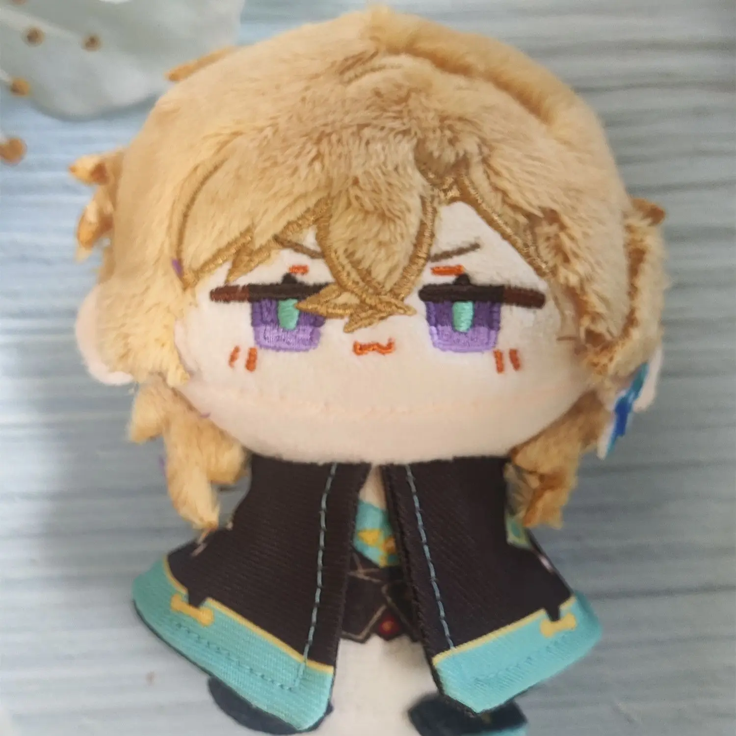 10cm Honkai Star Rail Anime Pluszowe Lalki Castorice The Herta Zawieszka do Plecaka Figurka z Kreskówki Anime Wypchane Zabawki Pluszaki