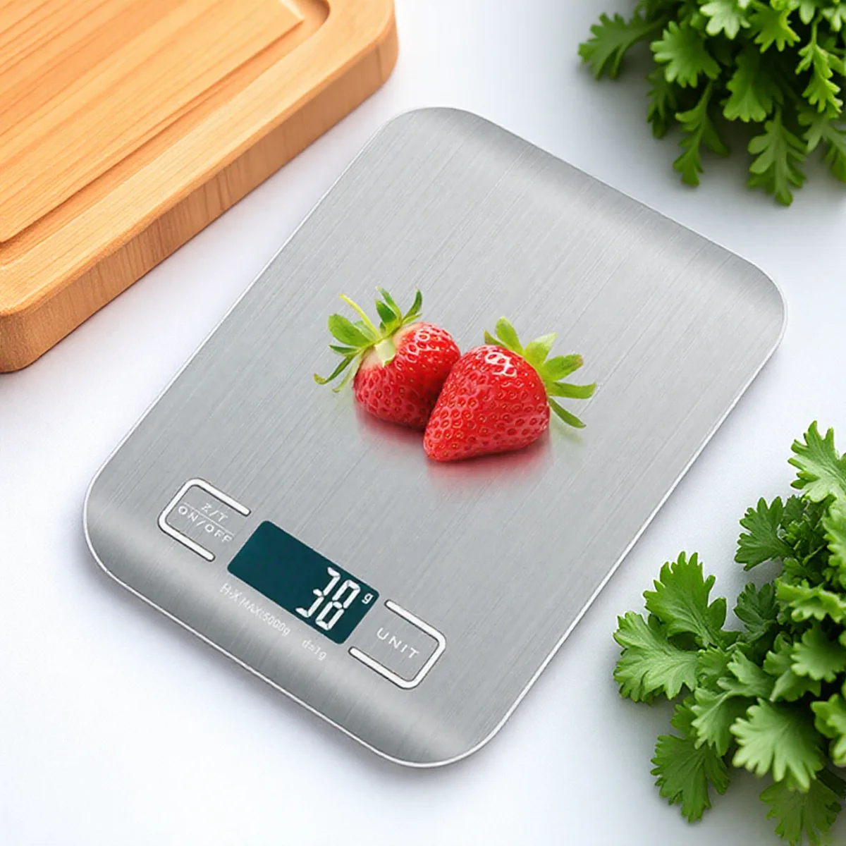 

JJYY 1g/0.1oz Stainless Steel Electronic Kitchen Scales Food Snacks Jewelry Baking Tools Weighing Scale