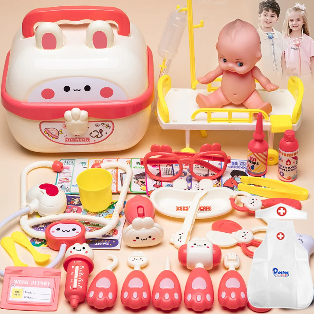 Set Gioco Dentista Per Bambini In Legno - 20 Pezzi Con Strumenti E Modello Dentale - Gioco Educativo 3-5 Anni Per Ruoli E Igiene Orale - 3