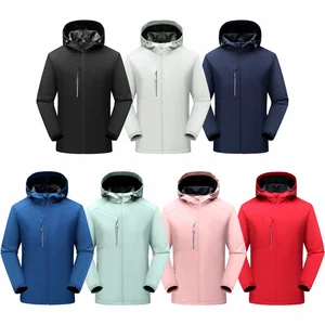 Herren- und weibliche grobe Jacke, heiße Jacke, Windschutzjacke, Druckstickerei, Firmenmarke -Design, Outdoor, Custom Logo, Winter, Winter 6 Hauptverkaufslogo -Mantel - №5