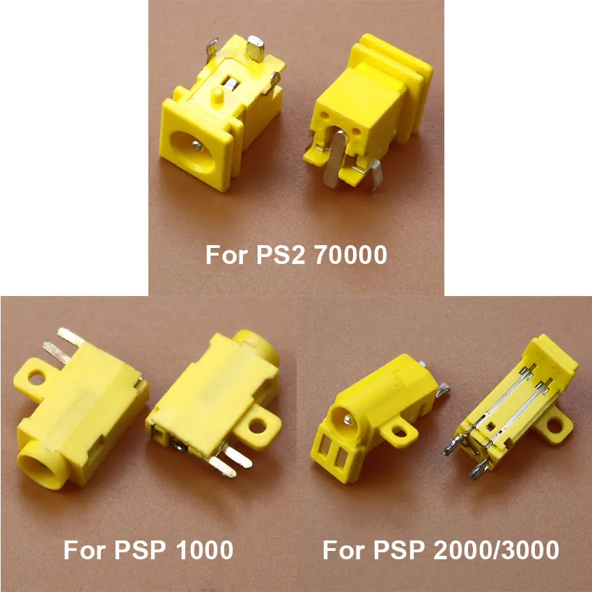 

JCD 1pcs For PSP 1000 2000 3000 Power Female Socket Charging Port Connector For PS2 70000 PSP1000 PSP2000 PSP3000