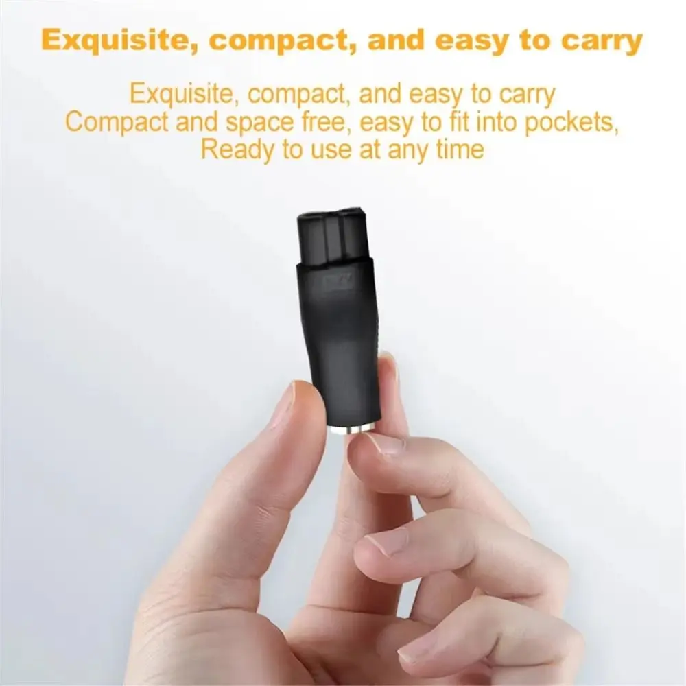 

8Pcs/Set DC 5.5*2.1mm to 1.8/2.35mm Hair Clipper DC Converter 5V USB Double Hole/Single Slot Shaver Charging Line Adapter