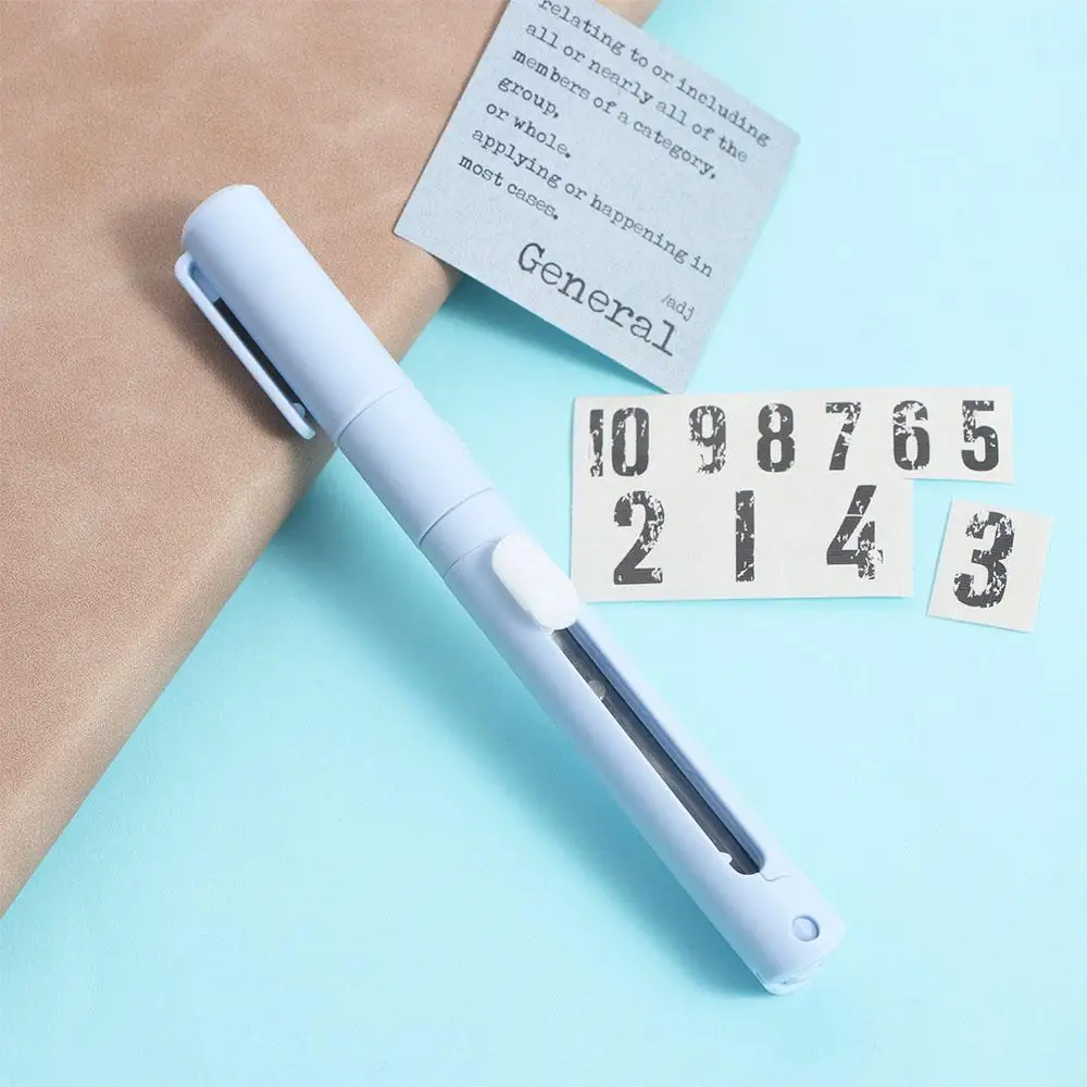 Cutting Tool Cutting Supplies Safe for Diary Portable Size Mini Pen Cutter Precision Art Cutter Sticker Cutter Folding Scissor