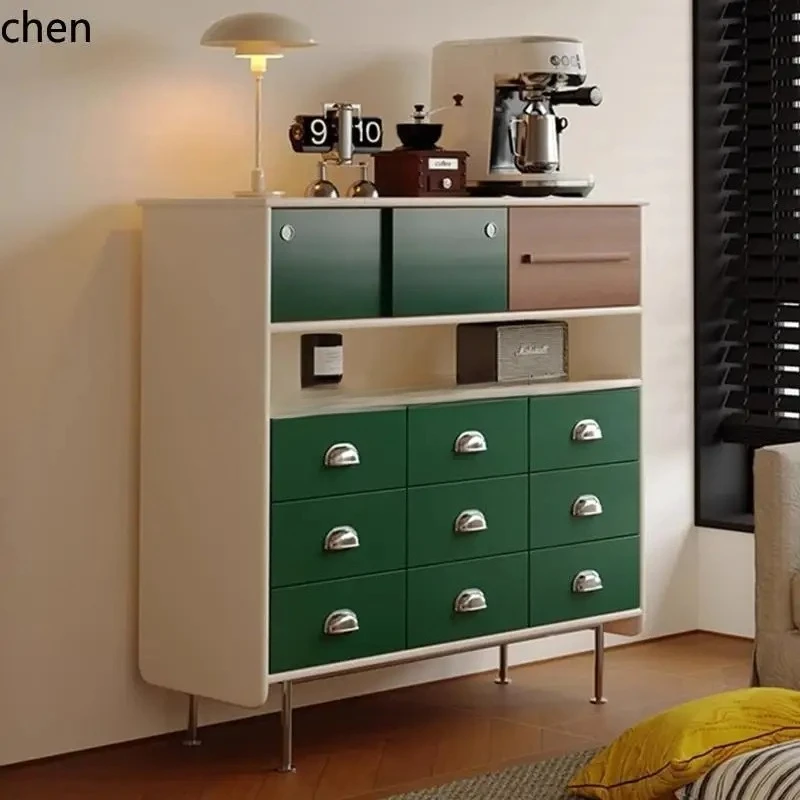 PYH home entrance cabinet corridor foyer storage against the wall floor-to-ceiling chest storage side cabinet