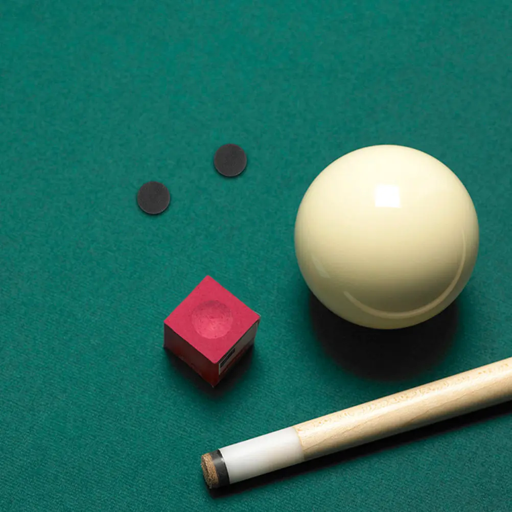 

3 Sheets Billiard Table Black Dots Pool Table Marker Dots Round Tear Resistant Self Adhesive Cloth Stickers for Snooker Pool