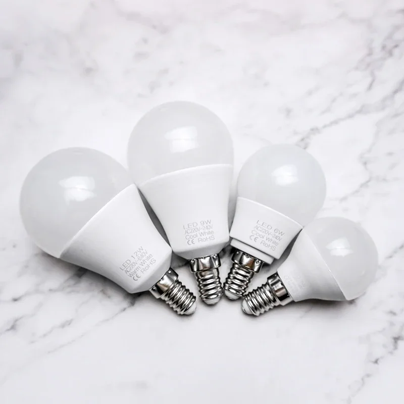 LED Lamp E27 E14 3W 6W 9W 12W 15W 18W 20W 24W Lampada Light Bulb 220V Indoor Lighting Warm/Cold White Home Decoration Bombillas