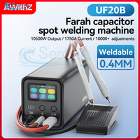 AWithZ UF20B Energy Storage Super Farad Capacitor Spot Welding Machine 18650 Lithium Battery DIY Nickel Sheet Welding Machine