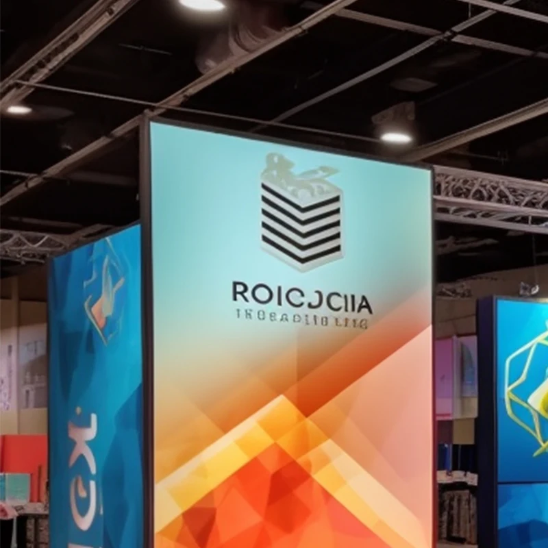 Custom Printed 3m X 3m Modular Exhibition Booth Tension Fabric Pop up Banner Trade Show Displays Cardboard Stand