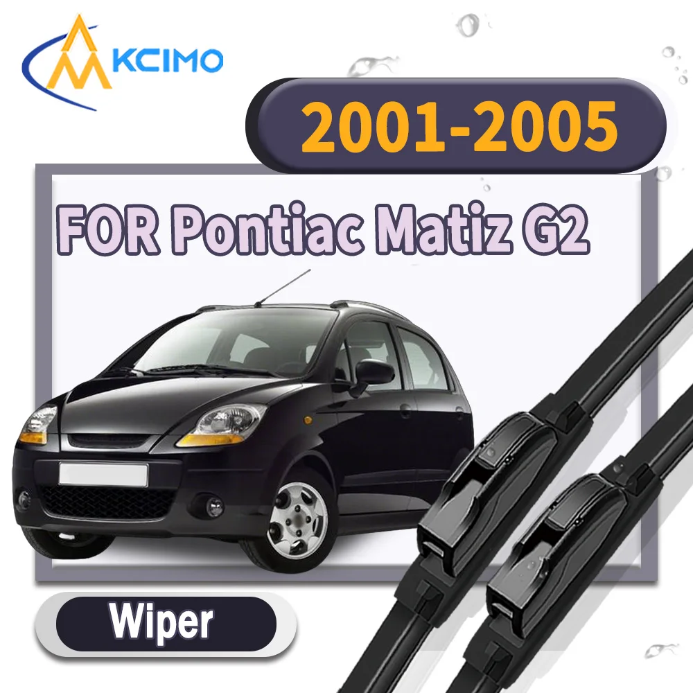 

High Performance Windshield Wiper Blades 2Pcs for Pontiac Matiz G2 2006-2010 Clear View Car Rain Brush Auto Accessories