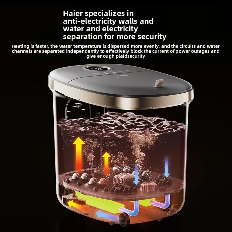 Variable frequency regulation Foot Bath Bucket Heating Over The Calf Footbath Machine,Shower Surfing Electric Foot spa Automatic
