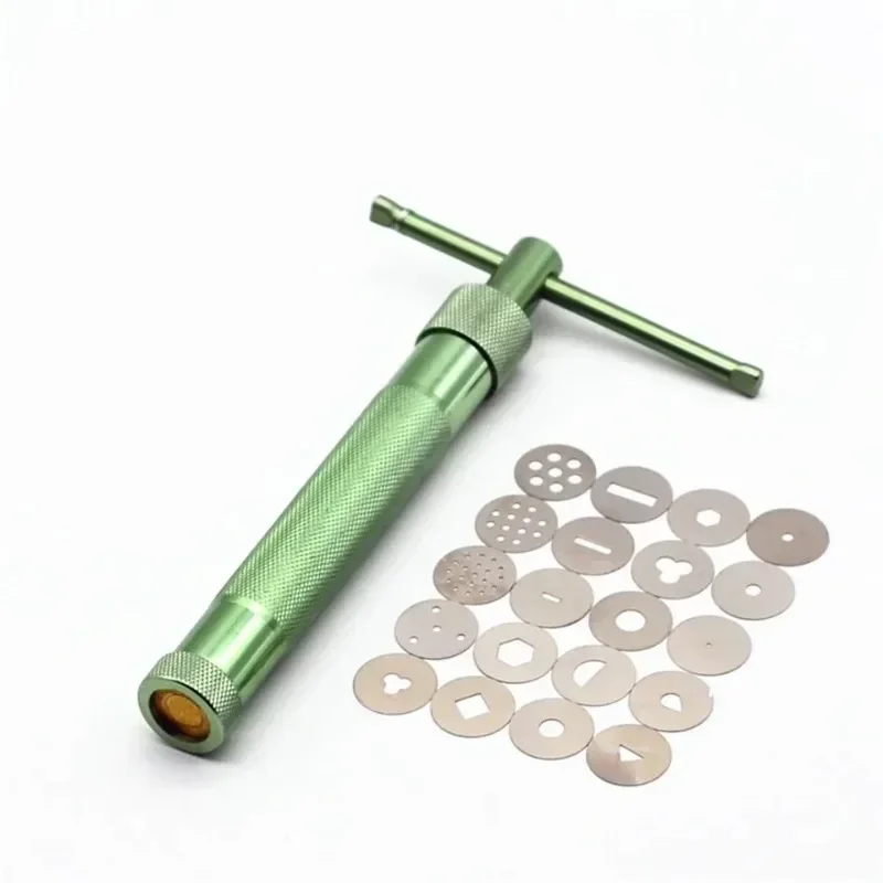 19 Discs Pottery Clay Clay Extruder Craft Cake Sculpture Sugarcraft Sculpt Modeling Tool High Quality