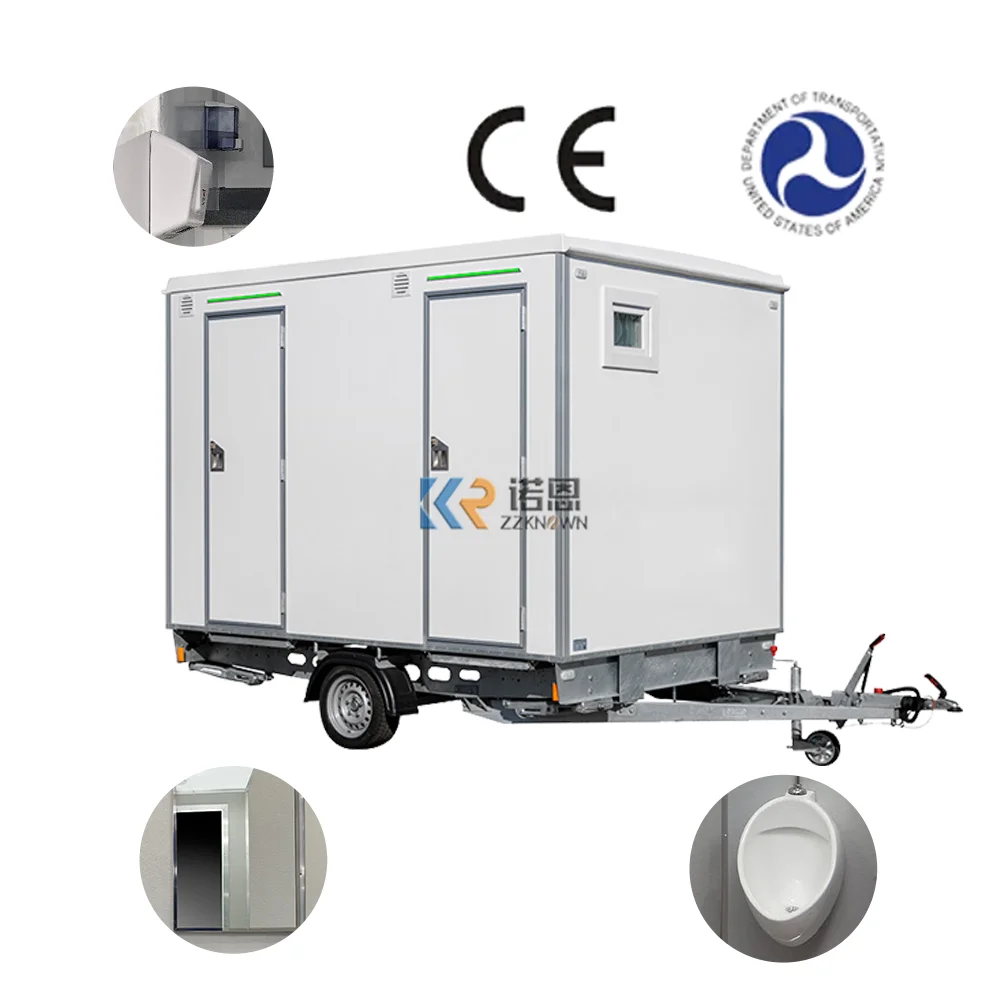 Movable Toilets Of Moving Wc China Luxury Portable Shower Pubilc Toilet Trailer For Sale 23468 Rooms Can Be Customized