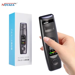 NOYAFA NF-AT9 Portable Non-Contact Air Blowing Alcohol Tester Digital Display Screen USB Rechargeable High Accuracy BAC Tester