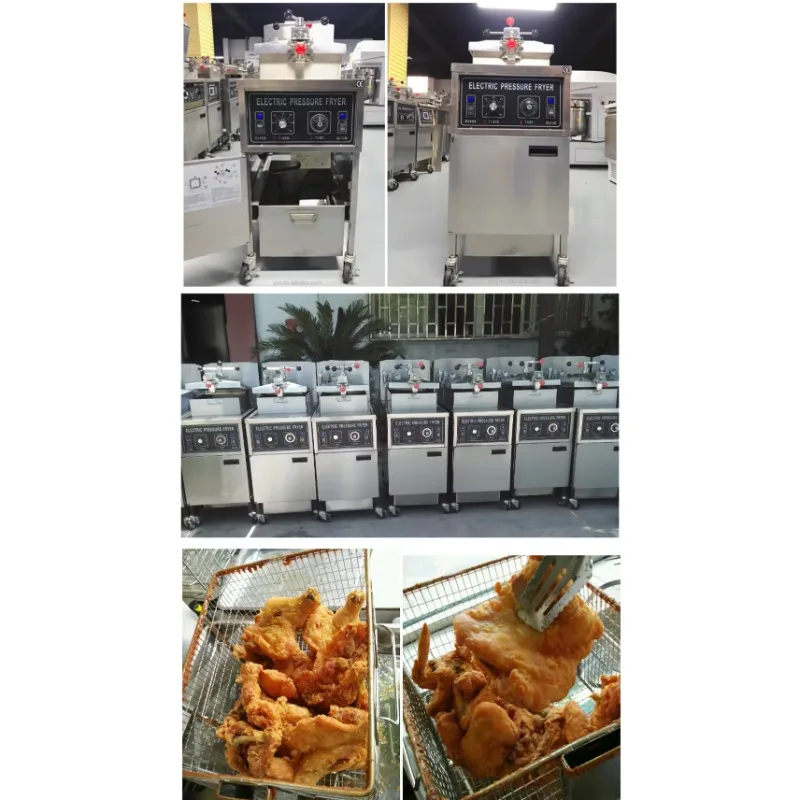 مقلاة ضغط الغاز الزيتية غاز 25L Kfc التجارية المقلية الدجاج اكسبرس مقالي الضغط العميق آلة الضغط السريع للبيع