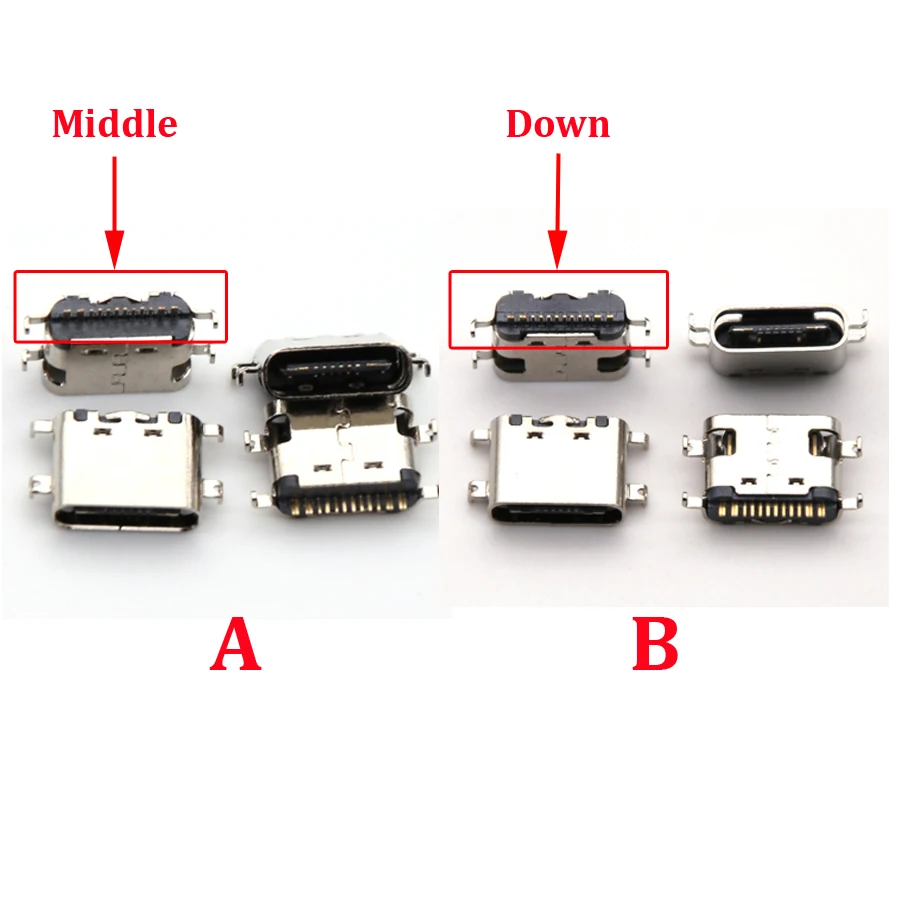 5Pcs Usb Charger Charging Dock Port Connector Type C Plug For Blackview BV5900 BV6600 BV6600Pro BV6900Pro BV6900 Pro BV9100