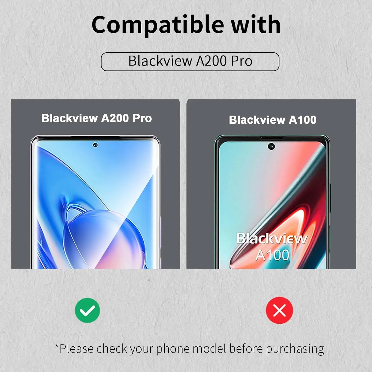 9H Curved Four Sides Glue Tempered Glass For Blackview A200 Pro Screen Protector 2/4Pcs HD