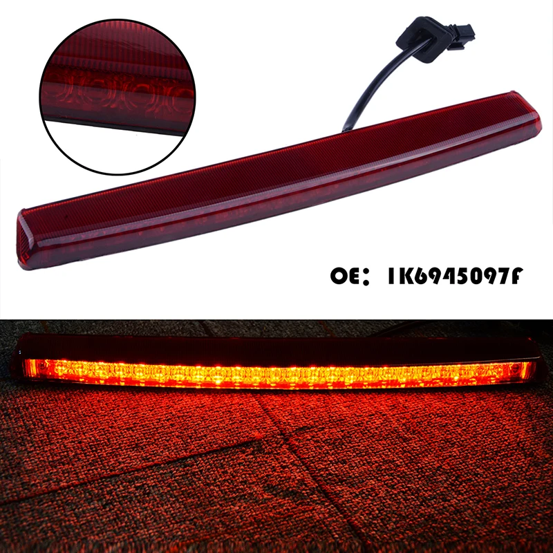 Additional Brake Light , Rear High-mount Stop Signal Lamp Assembly Fit For VW Golf MK5 2004-2009,Car Accessories