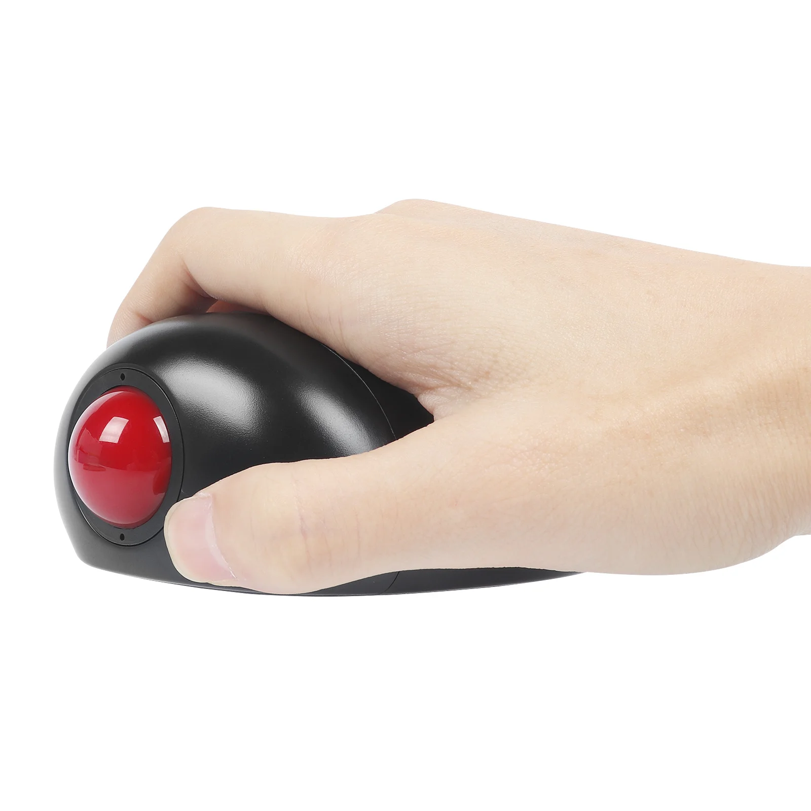 Imagem -02 - Chyi-mouse Trackball sem Fio 2.4g Usb Laser a ar Ergonômico Portátil Óptico Laptop pc Computador Direita Mão Esquerda