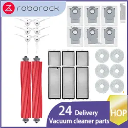 HOP Replacement For Roborock Qrevo Pro  Qrevo MaxV  Qrevo S P10 Pro Robot Vacuum Cleaner Accessories Roller Dust Bag Parts