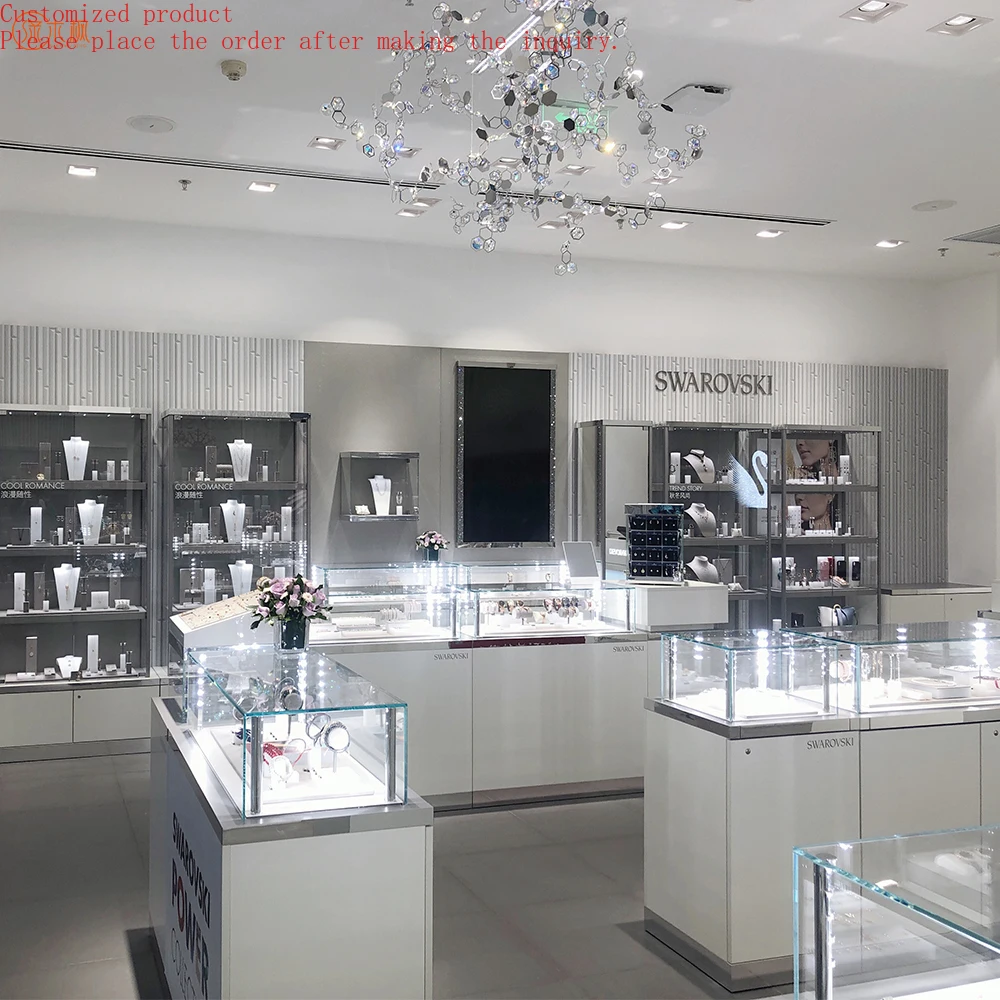 

Jewelry Showcase Display Wholesale Elegance Style Customized Elite Store Design Jewelry Display Supplier