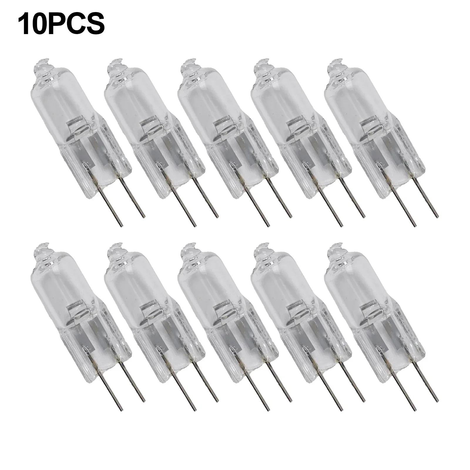 10pcs G4 Halogen Bulb 12V 5W/10W/20W/30W/50WG4 Halogen Bulbs Light Globe Lot JC Bi-Pin LED Lamp Warm White Replace LED Lamp