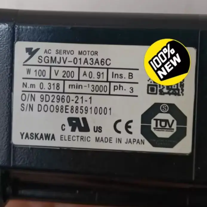 

SGMJV-01A3A6C Brand New Servo Drive Original Genuine，SGMJV 01A3A6C，Fast Shipping