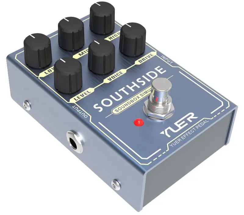 Effector Pedal Distortion Compressor Effect California Sound Pedal for Simulation Mesa Boogie Mkii Amplifier Pedals