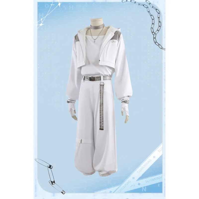 

PJSK Shinonome Akito Cosplay CostumeHalloween Uniform Suits Clothes Anime Outfits Women Men Uniform COSFun