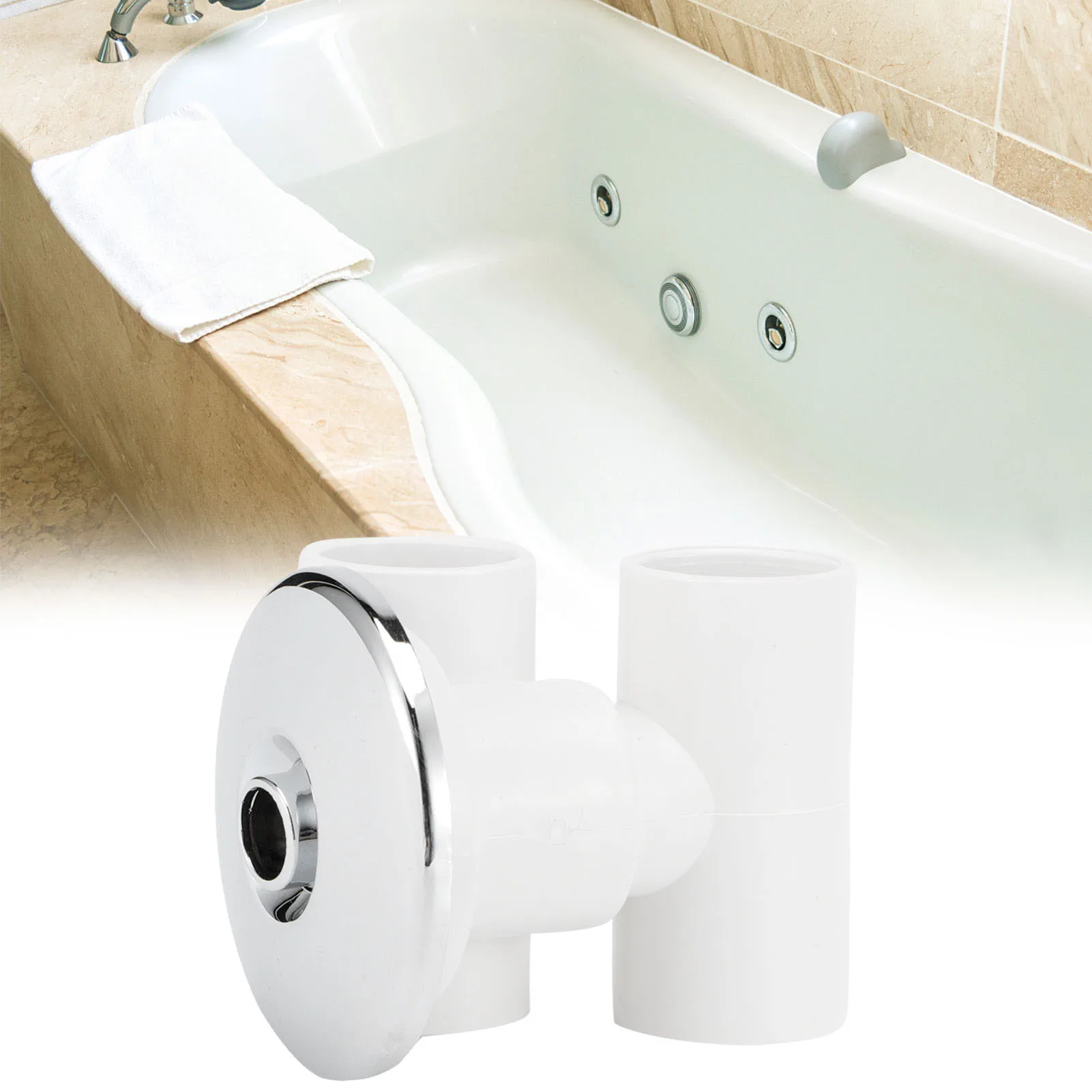 

1/2in Massage Nozzle Accessory Plastic Pool Bathtub SPA Hot Tub Equipment Bathtub Massage Nozzle Nozzle SPA Massage