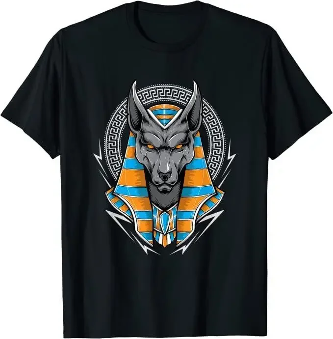 

Anubis Ancient Egyptian God Of The Dead - Egypt Anpu Jackal T-Shirt Size S-5XL